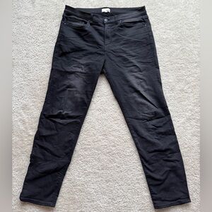 Black Denim Swet Jeans